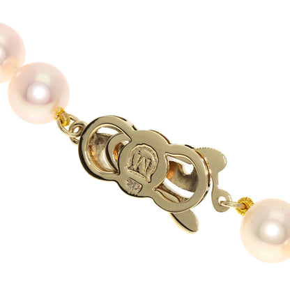 MIKIMOTO Pearl Pearl Necklace K14 Yellow Gold Ladies [Used]