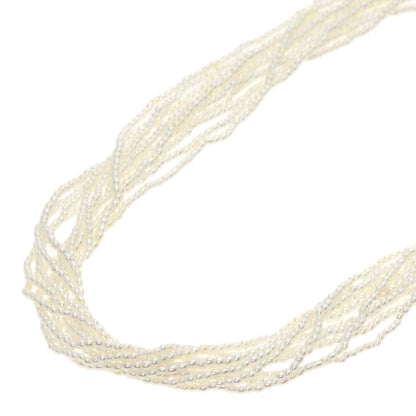 TASAKI Keshi Pearl 10 strands 19.7" Necklace Silver Ladies [Used]