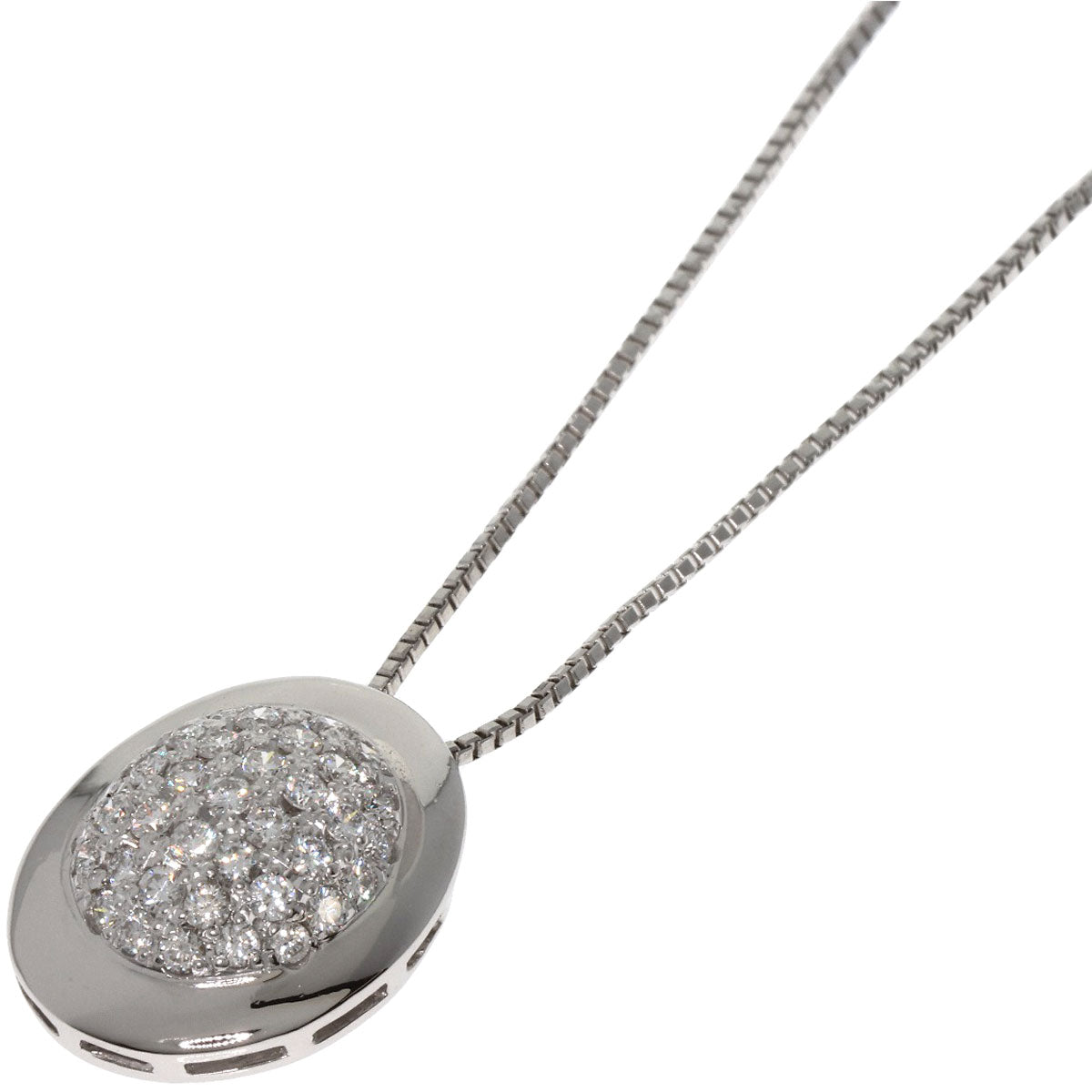 MONNICKENDAM   Necklace Diamond Platinum PT900 PT850Ladies