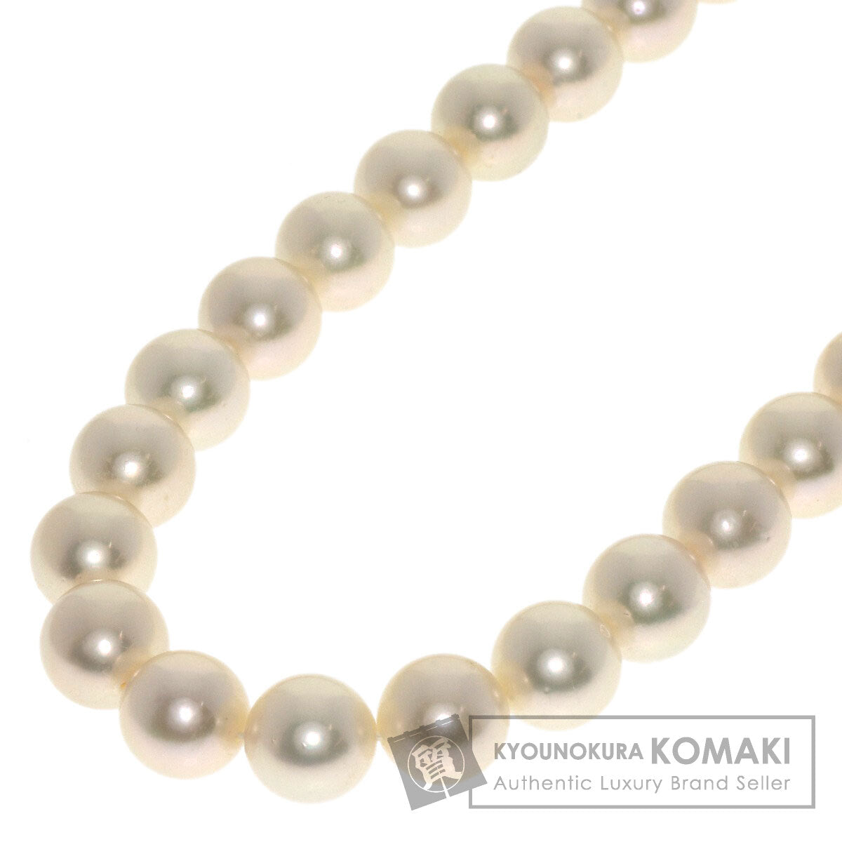 MIKIMOTO Pearl Pearl Necklace K18 White Gold Ladies [Used]