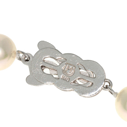 MIKIMOTO Pearl Pearl Necklace K18 White Gold Ladies [Used]