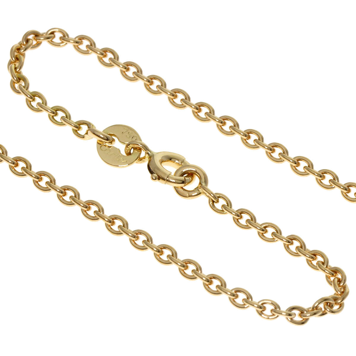 CARTIER   Necklace Chain 15.7" K18 Yellow Gold Ladies