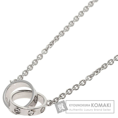 CARTIER   Necklace Baby love K18 White Gold Ladies