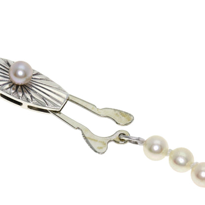 MIKIMOTO   Necklace Pearl Pearl Silver Ladies