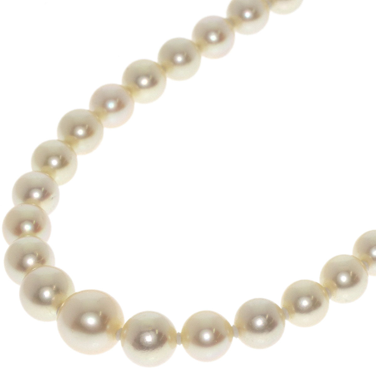 MIKIMOTO Pearl Pearl Necklace Metal Ladies [Used]