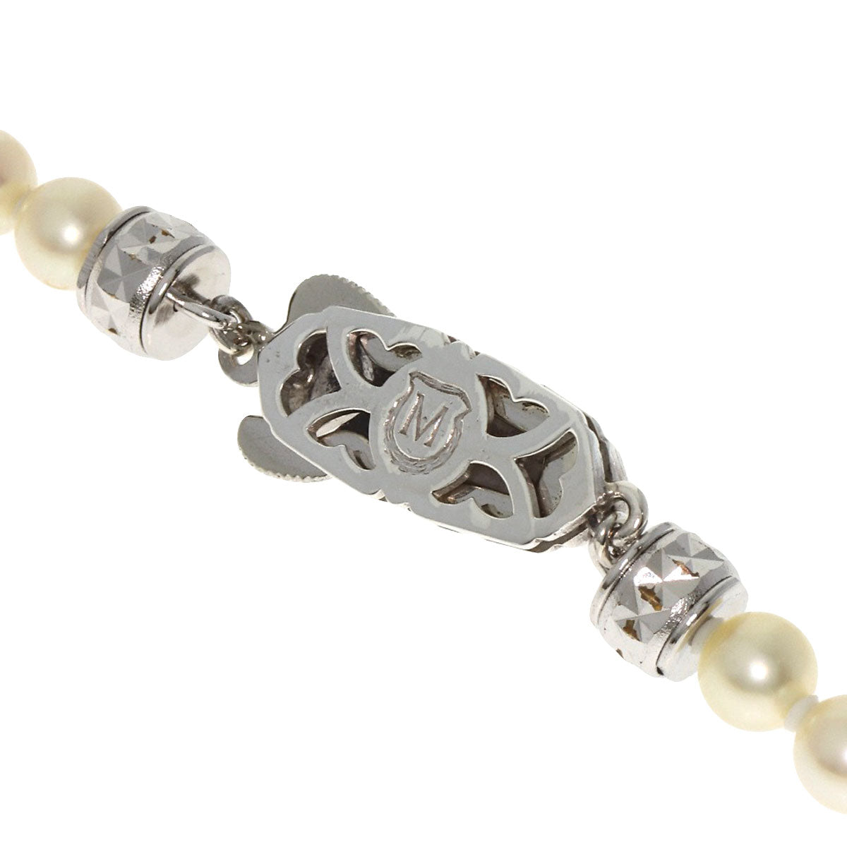 MIKIMOTO Pearl Pearl Necklace Metal Ladies [Used]
