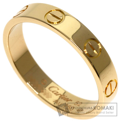 CARTIER   Ring mini love ring #52 K18 Yellow Gold Ladies