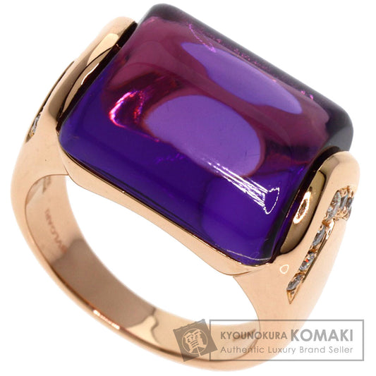 BVLGARI   Ring Muza Ring Amethyst K18 Pink Gold Ladies