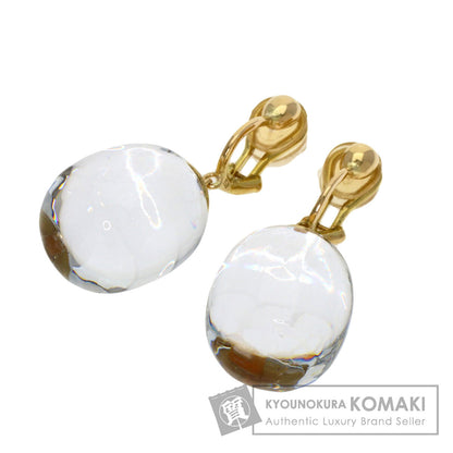 Baccarat   Earring drop K18 Yellow Gold Ladies