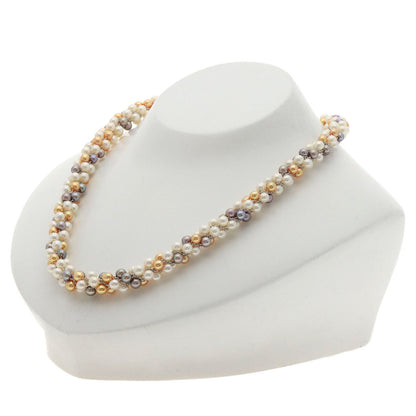 TASAKI Freshwater Pearl Pearl Necklace K18 White Gold Ladies [Used]