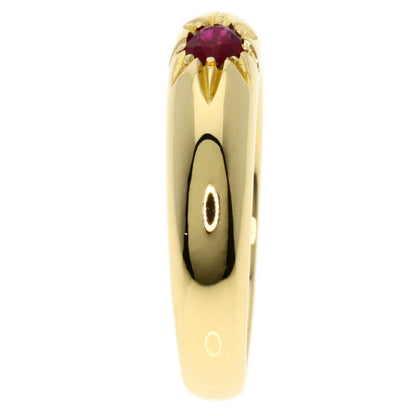 Chaumet   Ring Vintage Ruby K18 Yellow Gold Ladies