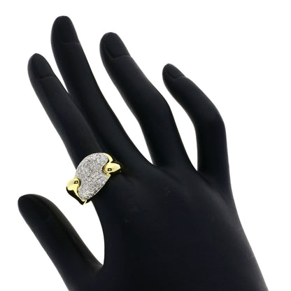 Damiani   Ring Diamond K18 Yellow Gold PT950Ladies