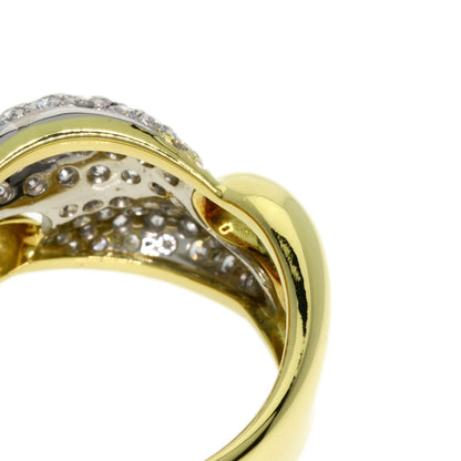 Damiani   Ring Diamond K18 Yellow Gold PT950Ladies