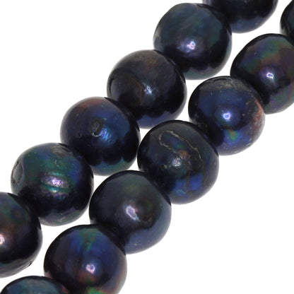 Pearl Earrings 2-piece set Dyed Necklace Silver 97.4g　Ladies