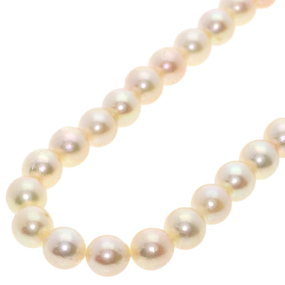 Akoya pearl Pearl Necklace Silver 33.4g　Ladies
