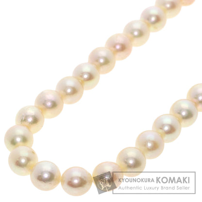Akoya pearl Pearl Necklace Silver 33.4g　Ladies