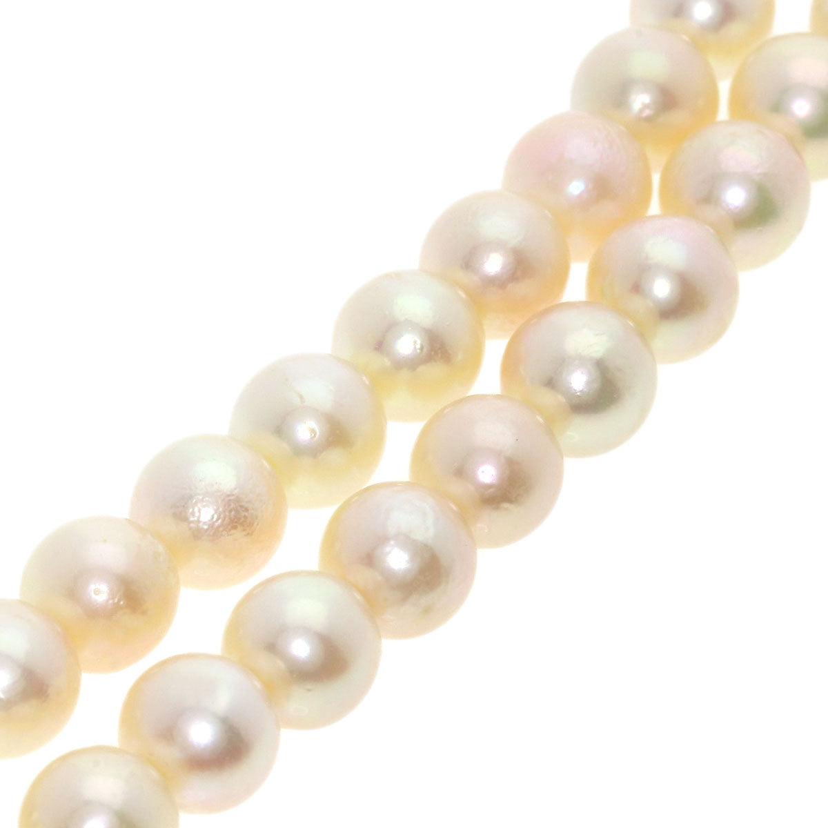 Akoya pearl Pearl Necklace Silver 33.4g　Ladies