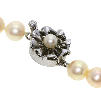 Akoya pearl Pearl Necklace Silver 33.4g　Ladies