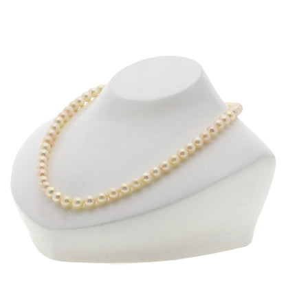 Akoya pearl Pearl Necklace Silver 33.4g　Ladies