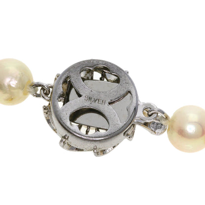Akoya pearl Pearl Necklace Silver 33.4g　Ladies