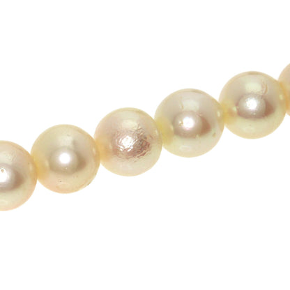 Akoya pearl Pearl Necklace Silver 33.4g　Ladies