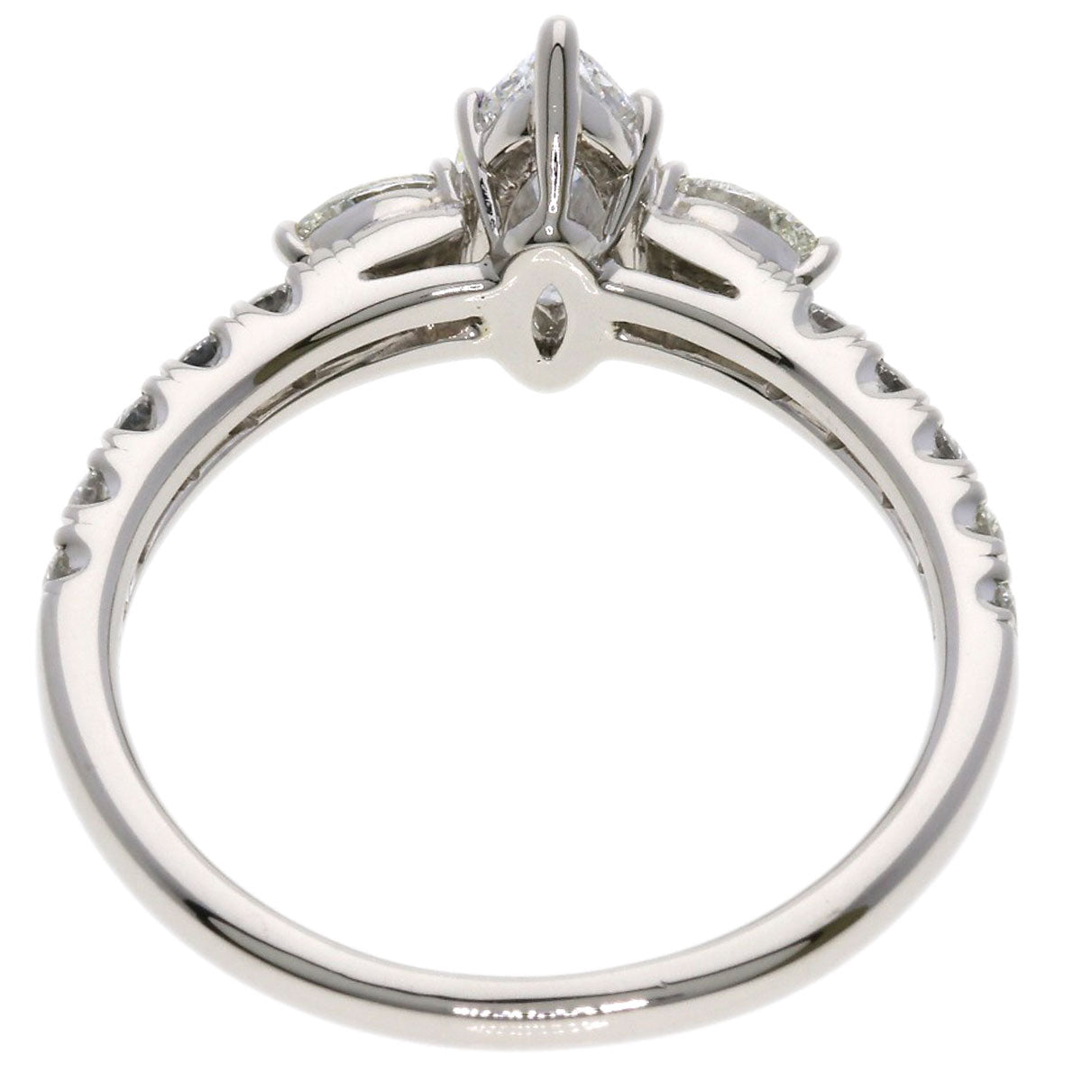 1.119ct Diamond D-SI-1 Ring Platinum PT900 6g　Ladies
