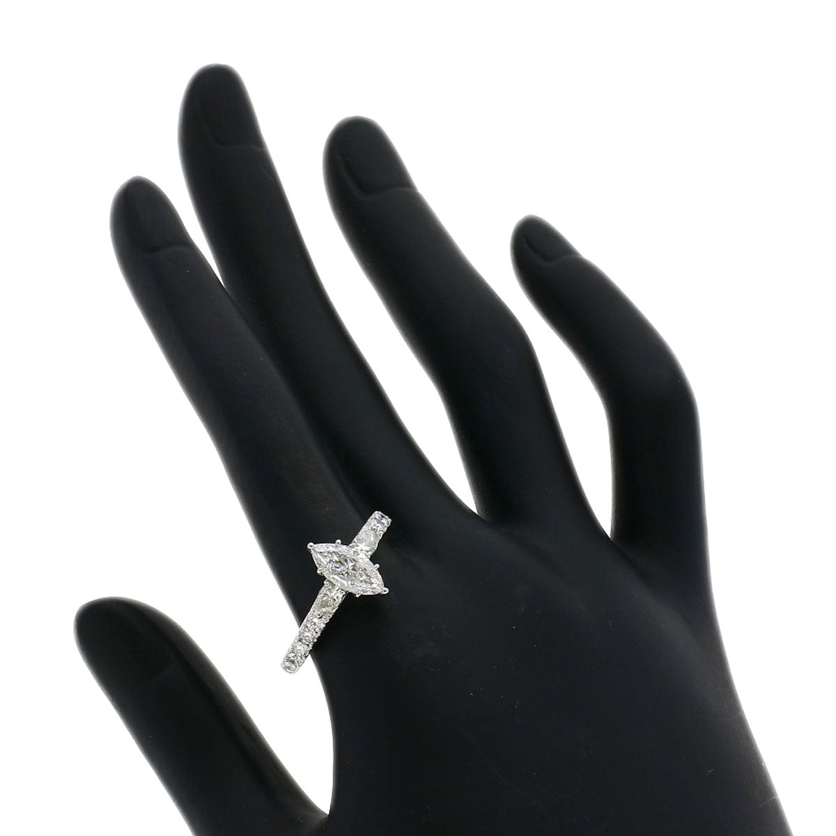 1.119ct Diamond D-SI-1 Ring Platinum PT900 6g　Ladies