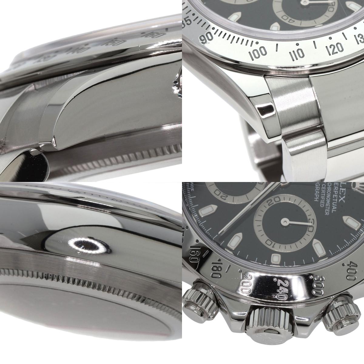 ROLEX Cosmograph Daytona Watches 116520 Stainless Steel/Stainless Steel mens