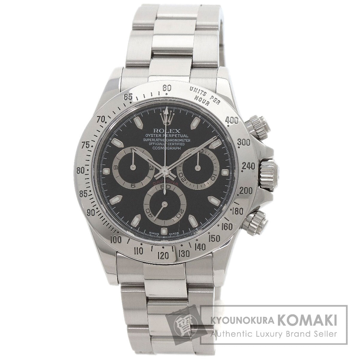 ROLEX Cosmograph Daytona Watches 116520 Stainless Steel/Stainless Steel mens