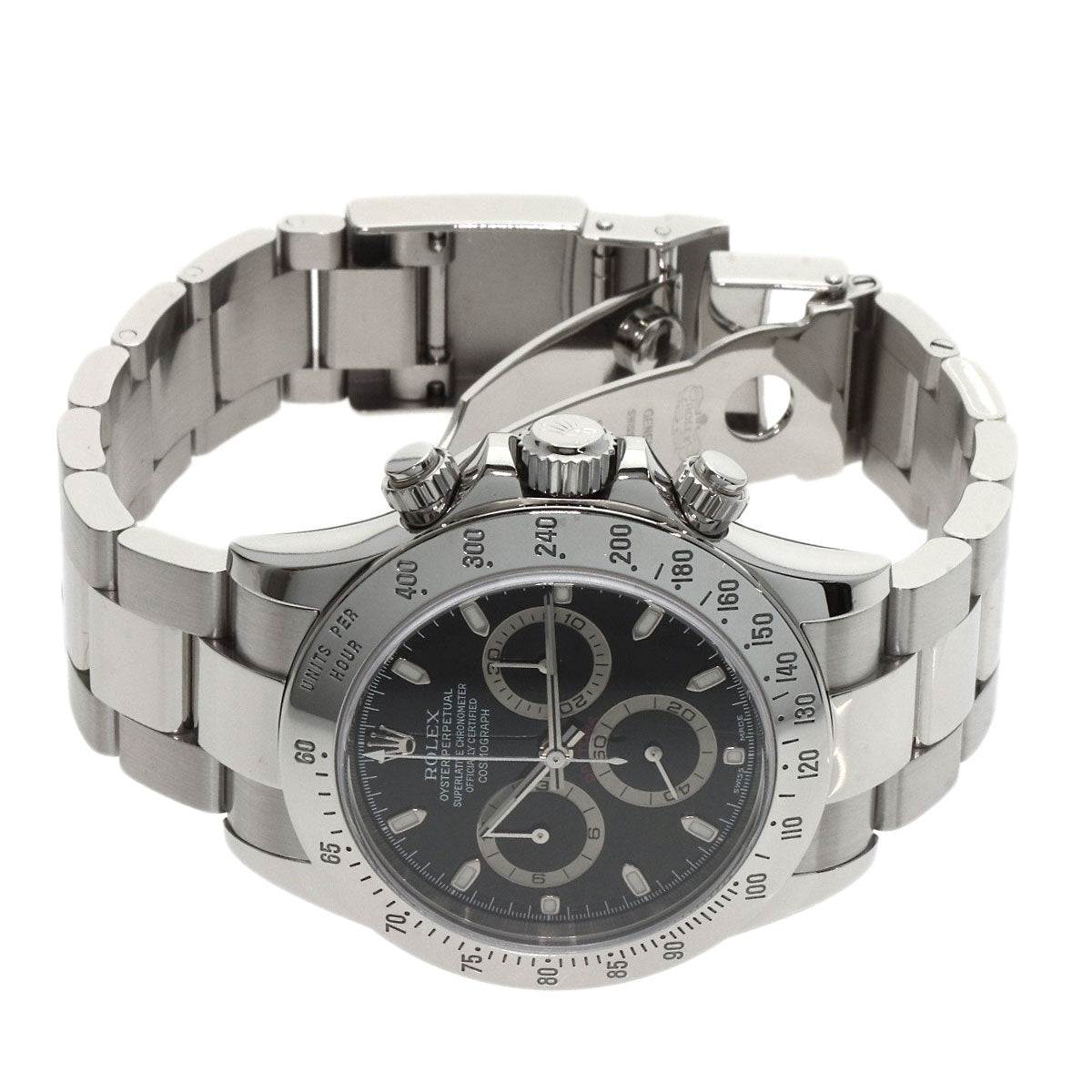 ROLEX Cosmograph Daytona Watches 116520 Stainless Steel/Stainless Steel mens