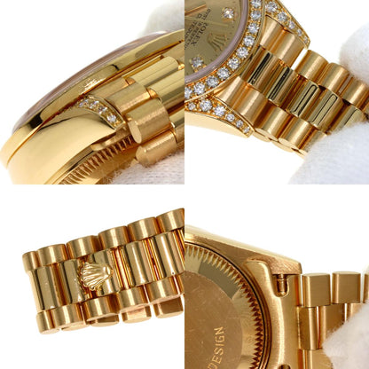 ROLEX Datejust 10P Bezel Diamond Watches 69158G K18 Yellow Gold/18K Yellow Gold Ladies