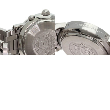 HERMES Clipper Chronograph Watches CL1.310 Stainless Steel/Stainless Steel Ladies