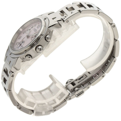 HERMES Clipper Chronograph Watches CL1.310 Stainless Steel/Stainless Steel Ladies