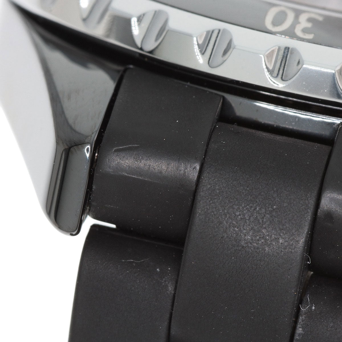 CHANEL J12 1.3" Watches H0681 Ceramic/Rubber Ladies