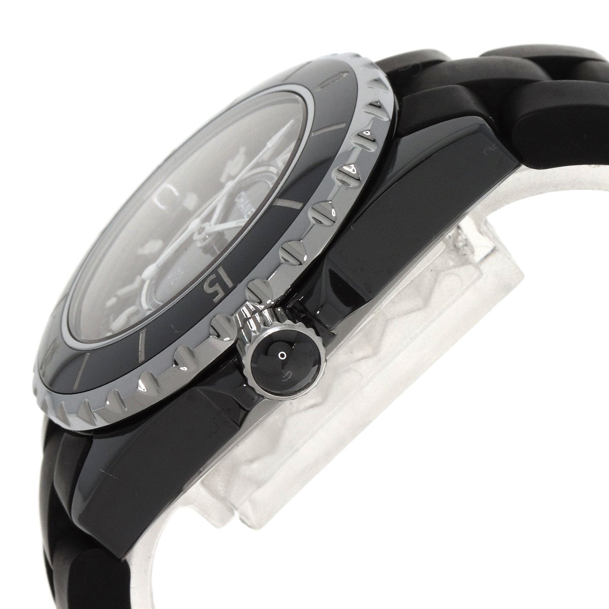 CHANEL J12 1.3" Watches H0681 Ceramic/Rubber Ladies