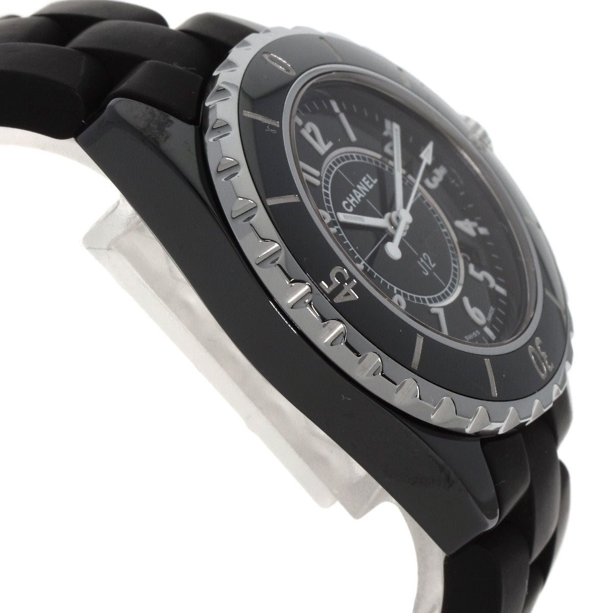 CHANEL J12 1.3" Watches H0681 Ceramic/Rubber Ladies