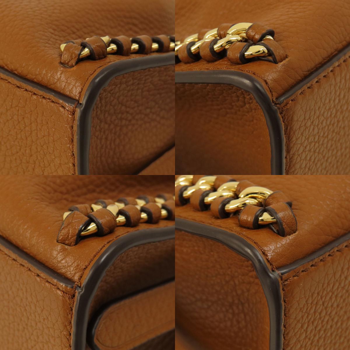 Michael Kors Logo Hardware 2WAY Handbag Leather Ladies [Used]