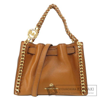 Michael Kors Logo Hardware 2WAY Handbag Leather Ladies [Used]