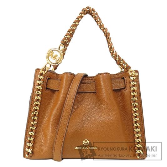 Michael Kors Logo Hardware 2WAY Handbag Leather Ladies [Used]