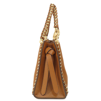 Michael Kors Logo Hardware 2WAY Handbag Leather Ladies [Used]