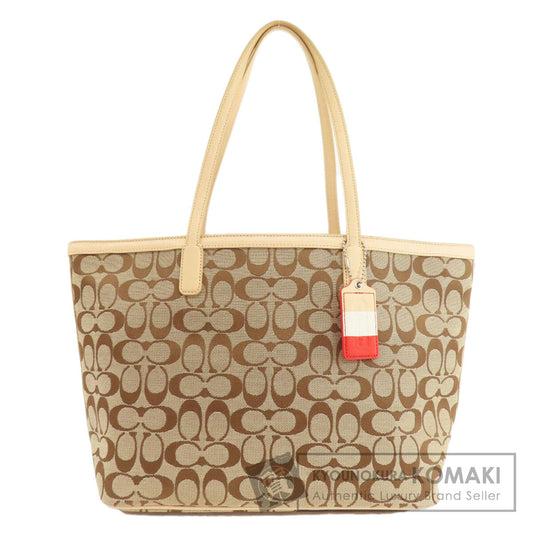 COACH  23465 Tote Bag Signature Canvas Ladies