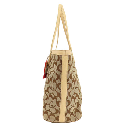 COACH  23465 Tote Bag Signature Canvas Ladies