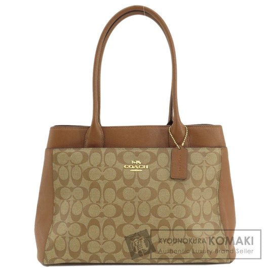 COACH  F31475 Tote Bag Signature PVC LeatherLadies