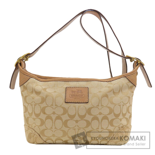 COACH  F12594 Shoulder Bag Signature Canvas Ladies