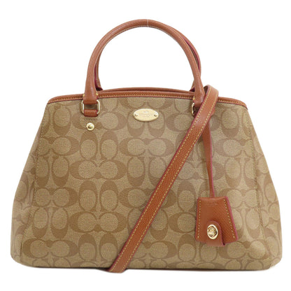 COACH  F34608 Tote Bag Signature 2WAY PVC Ladies