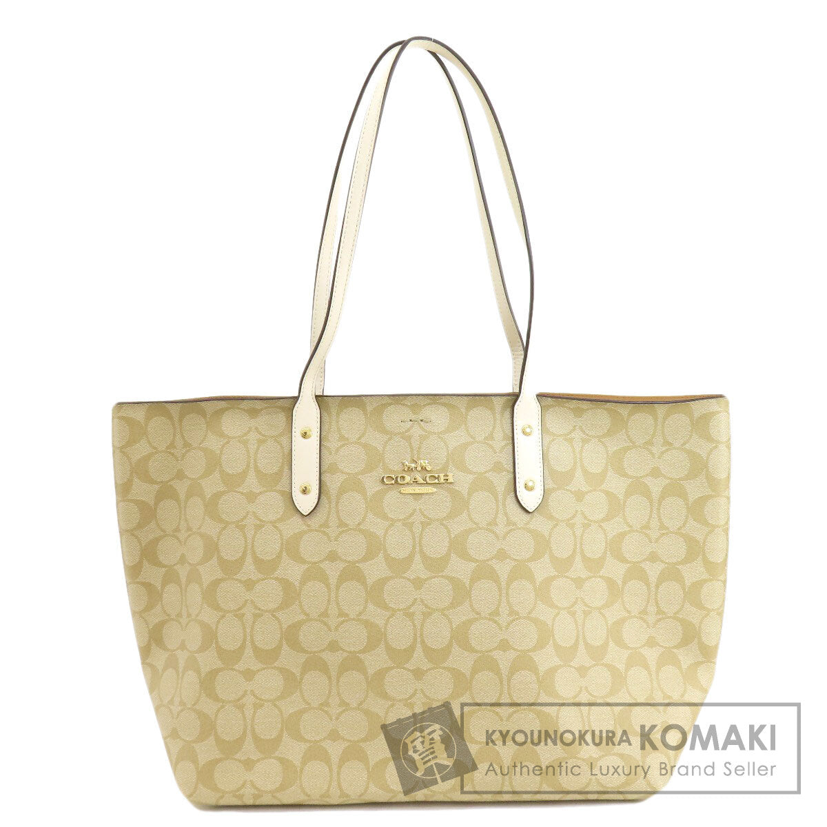 COACH  76636 Tote Bag Signature PVC Ladies