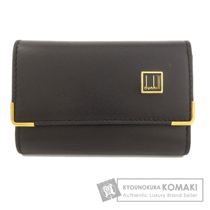 Dunhill logo key holder Leather Ladies [Used]