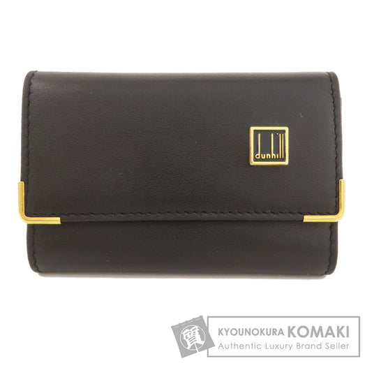 Dunhill logo key holder Leather Ladies [Used]