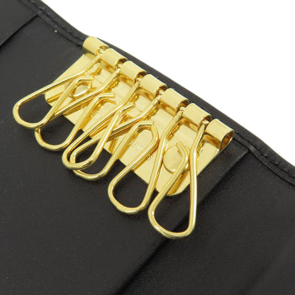 Dunhill logo key holder Leather Ladies [Used]