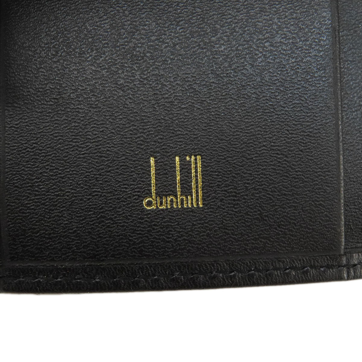 Dunhill logo key holder Leather Ladies [Used]